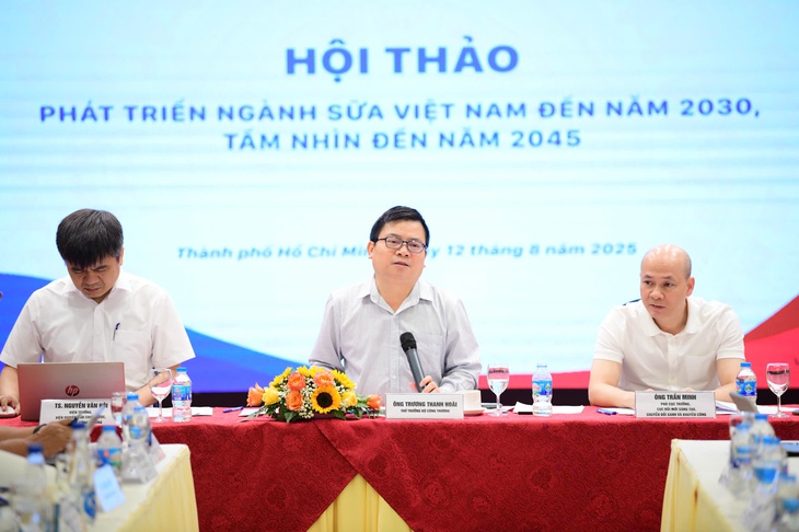 Ngành sữa đặt mục tiêu lớn, tiêu thụ 70 lít/người/năm vào 2045 - Ảnh 1.