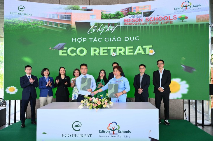 Ecopark hợp tác với Edison kiến tạo tổ hợp giáo dục liên cấp tại Eco Retreat - Ảnh 1.