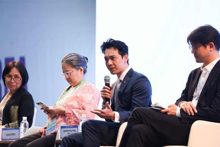 Tiếng nói ngân hàng Việt tại Diễn đàn Đối thoại công - tư APEC 2025 - Ảnh 1.