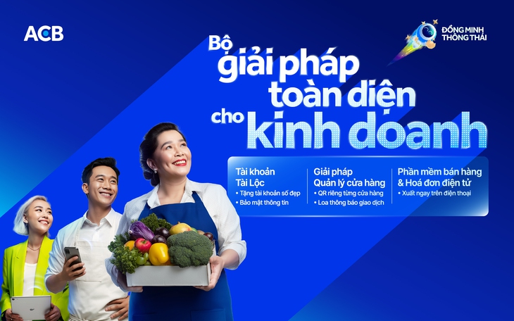 ACB giúp hộ kinh doanh số hóa vận hành dễ dàng - Ảnh 1.