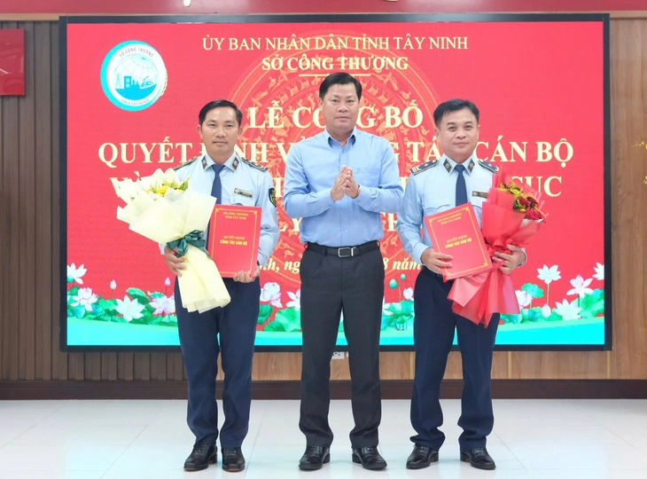 Ông Nguyễn Minh làm chi cục trưởng Quản lý thị trường Tây Ninh - Ảnh 1.
