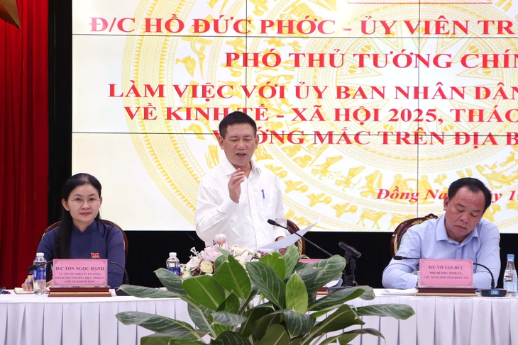Đồng Nai kiến nghị trung ương cho xây dựng nghị quyết đặc thù - Ảnh 1.