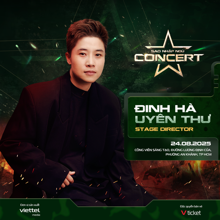 Sao Nhập Ngũ concert tháng 8 ở TP.HCM: Khủng từ dàn sao tới F5 hàng đầu của sân khấu - Ảnh 3.