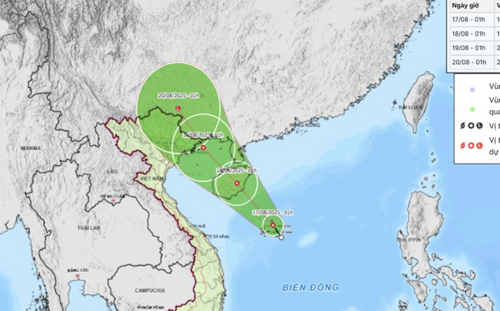 áp thấp nhiệt đới - Ảnh 1.