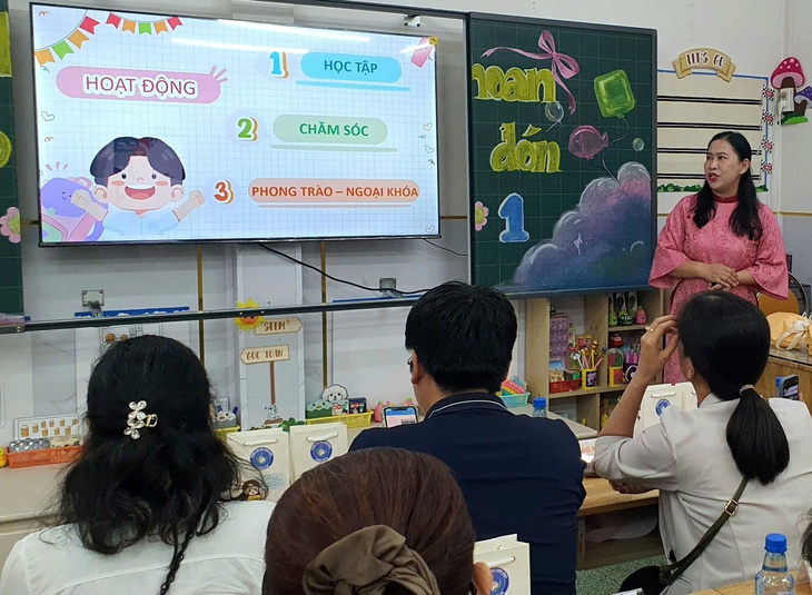 Thầy hiệu trưởng giải tỏa băn khoăn cho phụ huynh có con vào lớp 1 - Ảnh 2.