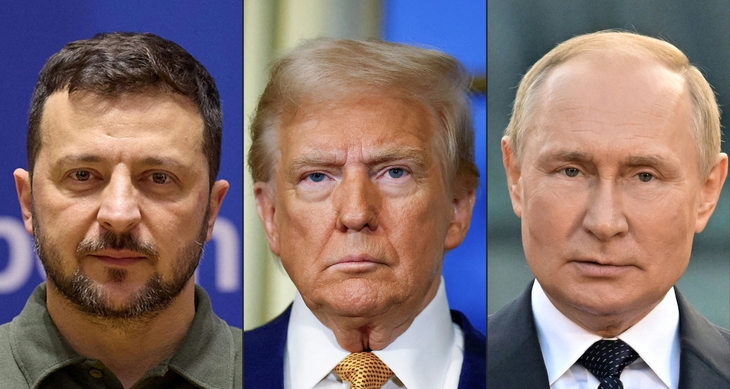 Ông Trump gọi cho ông Putin, bắt đầu sắp xếp thượng đỉnh Nga - Ukraine - Ảnh 1. Trump - Ảnh 1.