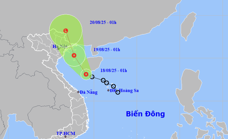 áp thấp nhiệt đới - Ảnh 1.