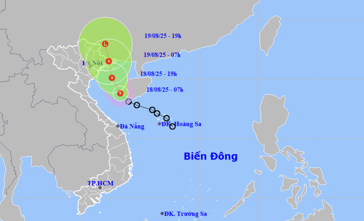 áp thấp nhiệt đới - Ảnh 1.