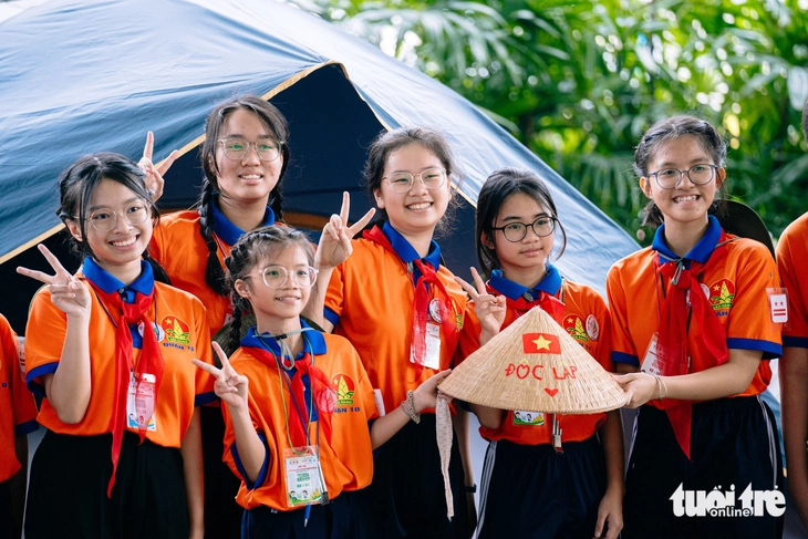 Chỉ huy Đội giỏi 'Tháng Tám, Độc Lập, Sao Vàng, Tiến Bước' cùng tranh tài - Ảnh 4.