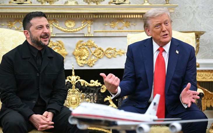 Ông Trump gặp giới lãnh đạo châu Âu tại Nhà Trắng - Ảnh 4.