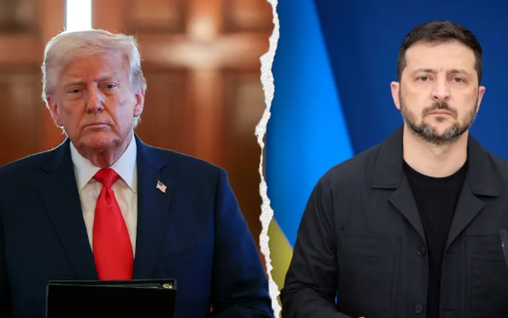 Ông Trump khen trang phục của ông Zelensky - Ảnh 2.