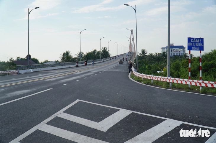 Cầu Rạch Miễu 2 vừa thông xe, cầu Rạch Miễu lập tức vắng tanh - Ảnh 3.