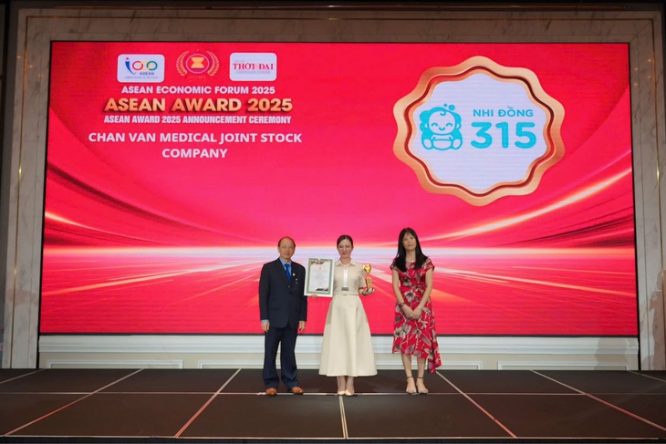 Nhi Đồng 315 nhận giải thưởng Doanh nghiệp tiêu biểu ASEAN 2025 - Ảnh 2.
