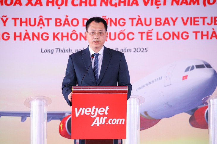Vietjet khởi công Trung tâm Kỹ thuật bảo dưỡng tàu bay tại Long Thành - Ảnh 1.
