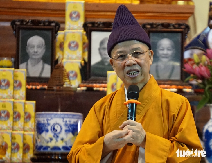 Hòa thượng Thích Thanh Quyết  - Ảnh 1.