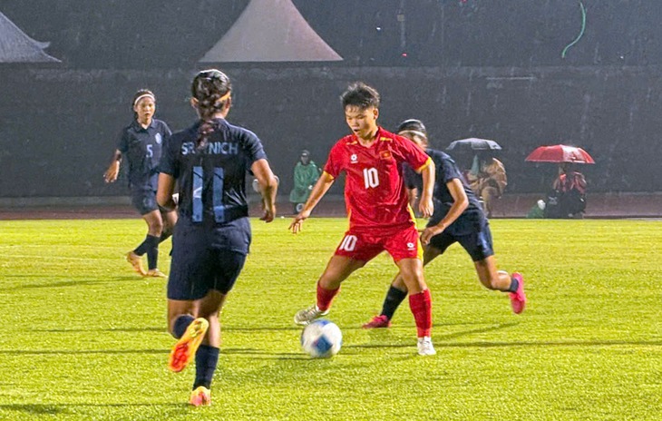U16 nữ Việt Nam - Ảnh 1.