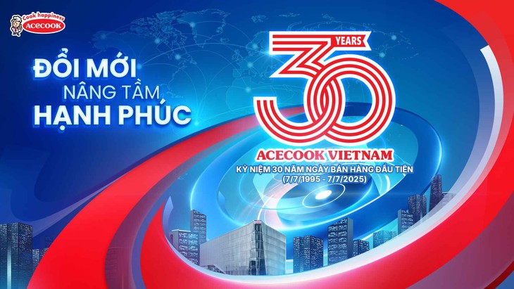 Acecook Việt Nam: hành trình 30 năm lan tỏa hạnh phúc - Ảnh 1.