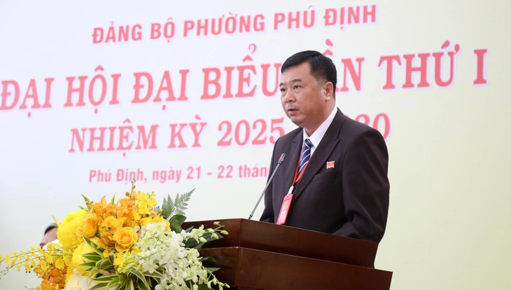 Phường Phú Định, TP.HCM đặt mục tiêu xóa sạch ma túy, tệ nạn xã hội trong 5 năm tới - Ảnh 3.