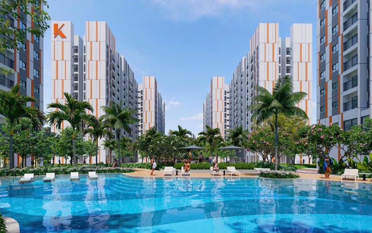 Tết trong khu nhà ở xã hội theo 'chuẩn Singapore' ở Bình Dương - Ảnh 2.