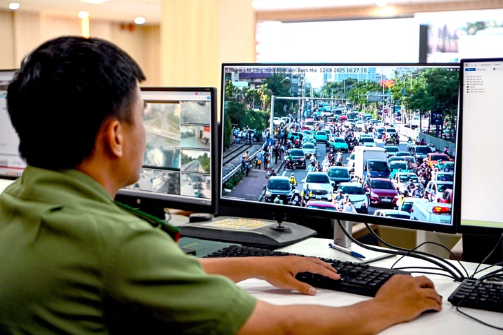 Tăng thời gian cấm đường phục vụ tổng hợp luyện diễu binh, diễu hành lần 2 ngày 24-8 - Ảnh 1.