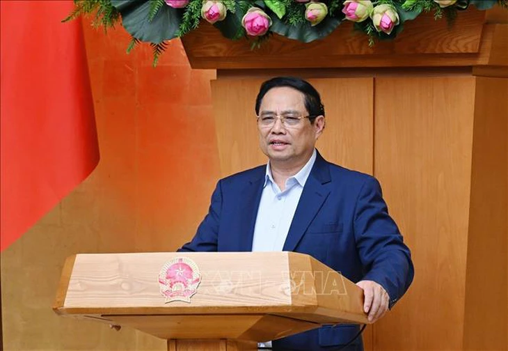 Thủ tướng Phạm Minh Chính: Khẩn trương tháo gỡ vướng mắc để bộ máy hành chính cấp xã hoạt động hiệu - Ảnh 1. thủ tướng - Ảnh 1.
