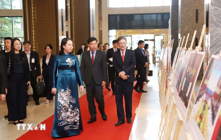 Phó chủ tịch nước Võ Thị Ánh Xuân dự kỷ niệm Quốc khánh Việt Nam tại Lào - Ảnh 1. Phó chủ tịch nước Võ Thị Ánh Xuân dự kỷ niệm Quốc khánh Việt Nam tại Lào - Ảnh 1.
