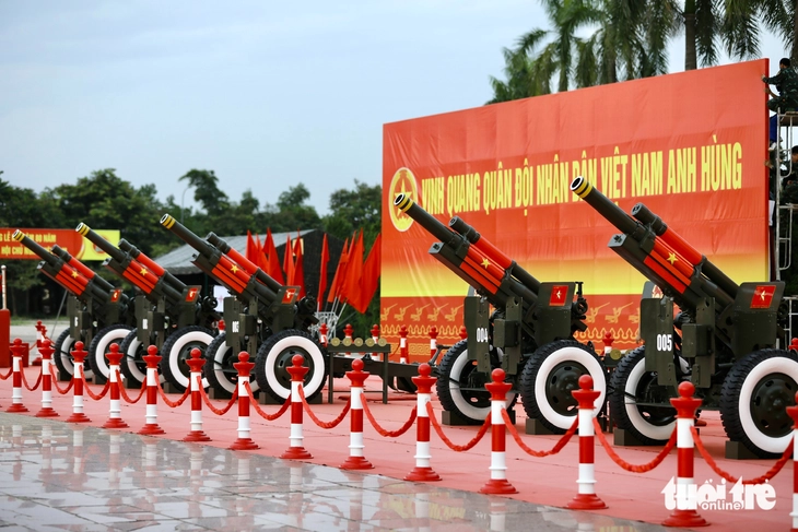 Các khối diễu binh bắt đầu tiến vào khu vực Quảng trường Ba Đình - Ảnh 2. diễu binh - Ảnh 23.