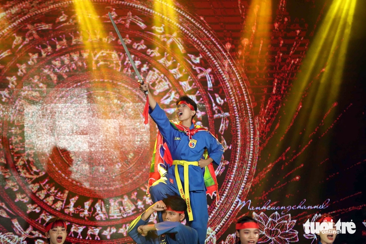 Chiêm ngưỡng tuyệt kỹ Vovinam 'se duyên' với âm nhạc - Ảnh 7.