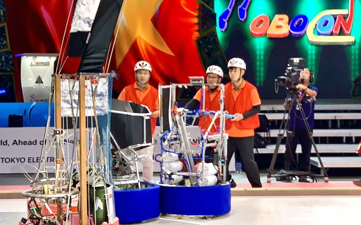 Trực tiếp chung kết Robocon 2026 trên VTV2: 'chiến binh võ thuật' xung trận - Ảnh 4.