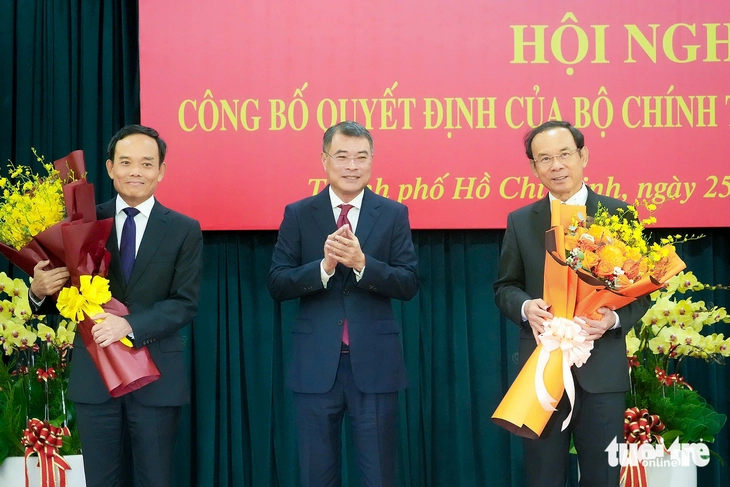 Ông Nguyễn Văn Nên được phân công theo dõi, chỉ đạo Thành ủy TP.HCM đến Đại hội XIV của Đảng - Ảnh 2.