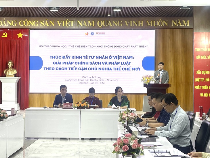 kiến tạo thể chế - Ảnh 1.