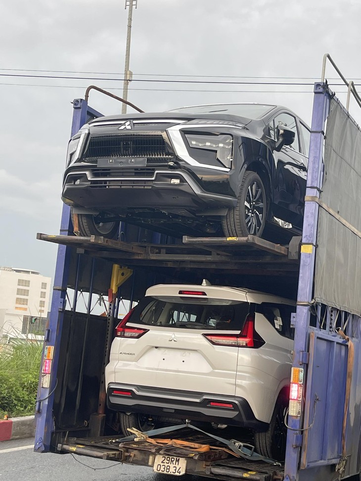 'Bắt gặp' Mitsubishi Xpander mới ở Việt Nam: Camera 360, không còn số tự động - Ảnh 2. Mitsubishi Xpander - Ảnh 2.