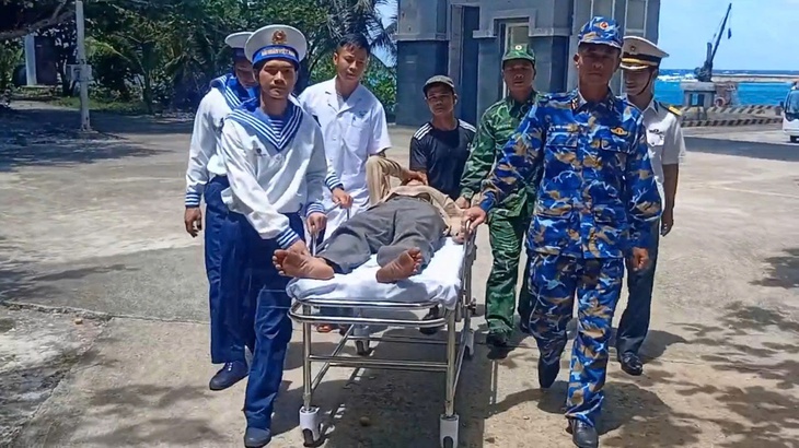 Đảo Trường Sa cứu ngư dân bị đột quỵ trên biển - Ảnh 1. Trường Sa - Ảnh 1.