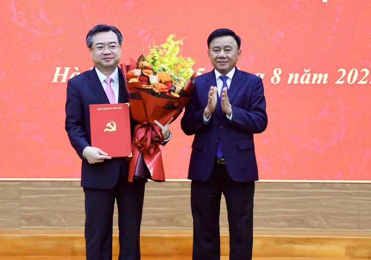 Trao quyết định bổ nhiệm ông Nguyễn Thanh Nghị làm trưởng Ban Chính sách, Chiến lược Trung ương - Ảnh 1.