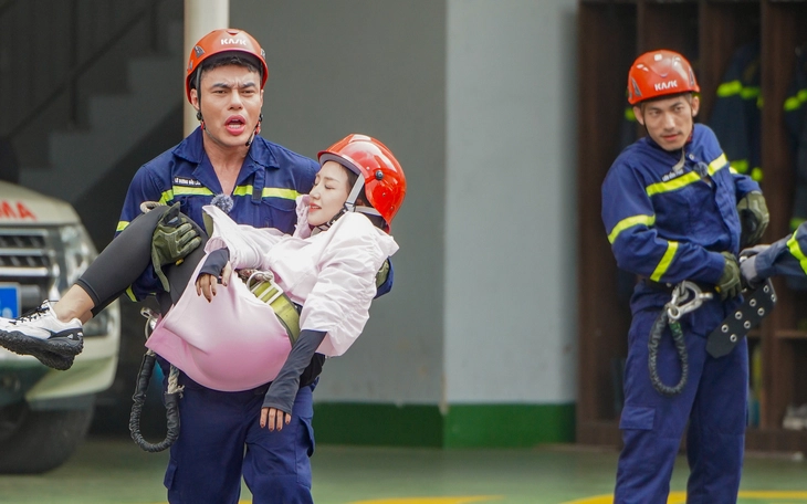 Quang Hùng MasterD, Hòa Minzy và lời chúc 'thất nghiệp' trong Chiến sĩ quả cảm - Ảnh 7.