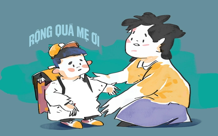 Đồng phục học sinh: Trời không mưa cũng mặc áo mưa! - Ảnh 2.