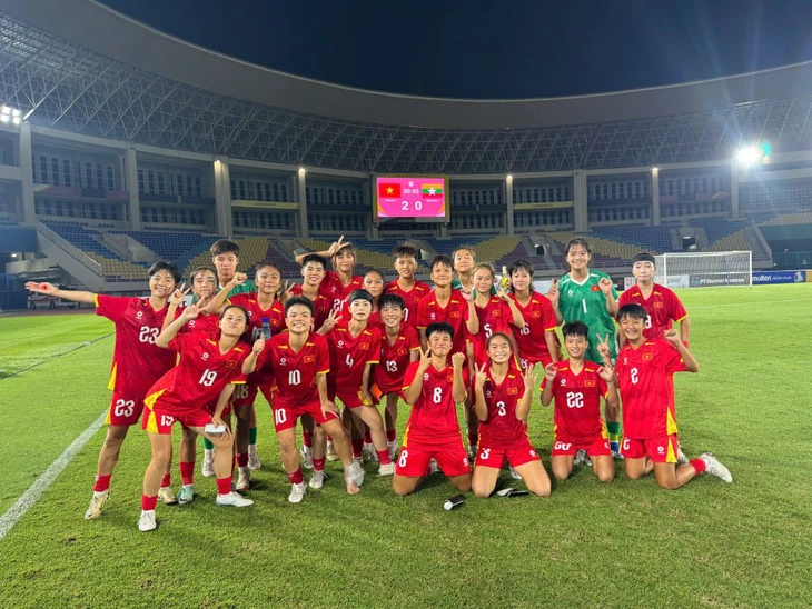U16 nữ Việt Nam - Ảnh 2.