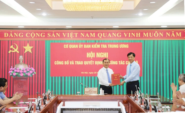 Bộ Chính trị chuẩn y ông Lê Văn Thành làm phó chủ nhiệm Ủy ban Kiểm tra Trung ương - Ảnh 1.