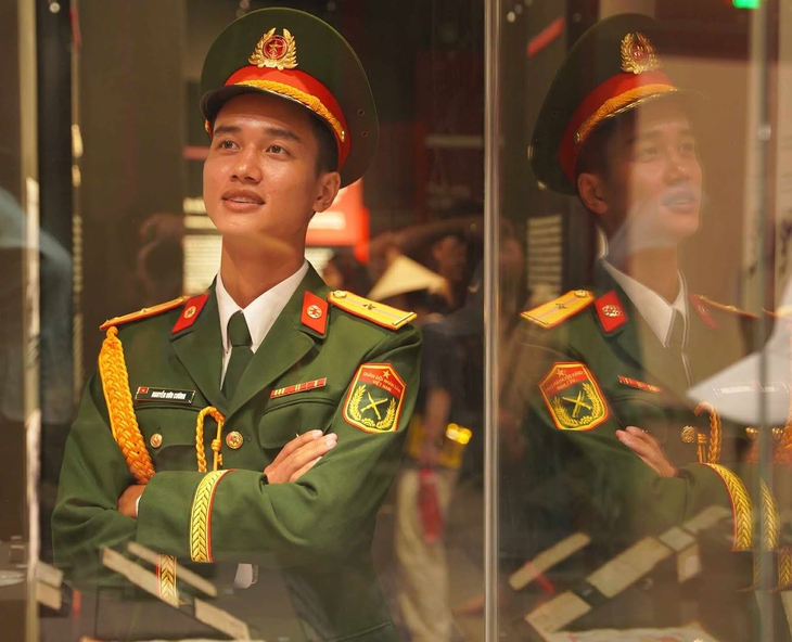 Chàng quân nhân A80 lan tỏa hình ảnh “Tích cực tạo ra năng lượng” - Ảnh 4. Nguyễn Hữu Cường - Ảnh 3.