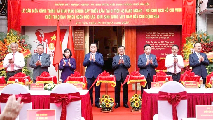 Mật mã Ba Đình - Kỳ 4: Vị khách đặc biệt trên gác nhà 48 Hàng Ngang - Ảnh 1. ba Đình - Ảnh 1.