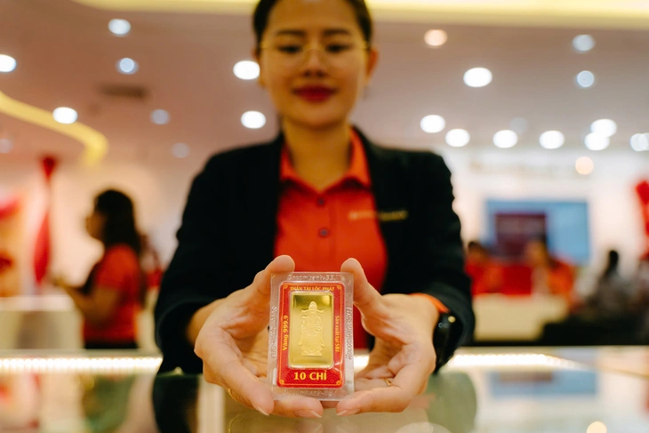 vàng miếng - Ảnh 1.