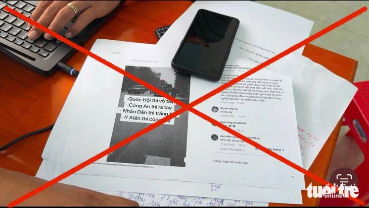 Làm việc với nam thanh niên đăng video trên TikTok xúc phạm chính quyền và công an - Ảnh 2.