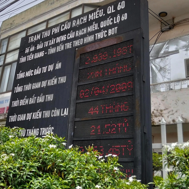 Trạm thu phí BOT cầu Rạch Miễu thu phí đến bao giờ? - Ảnh 1.