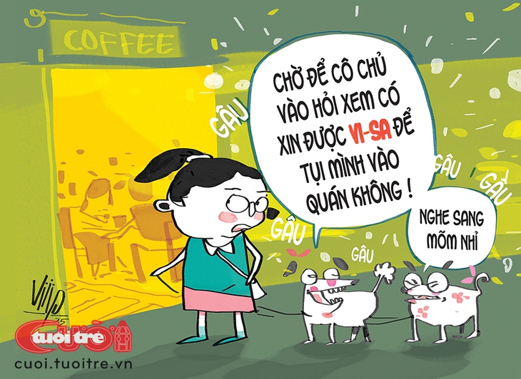 Chấp nhận cho thú cưng vào quán cà phê hay không? - Ảnh 1.