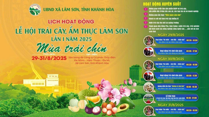 lễ hội trái cây, ẩm thực - Ảnh 1.