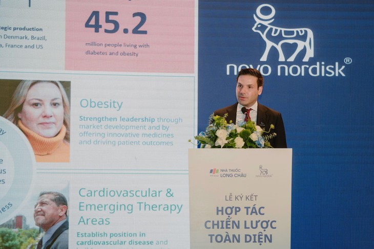 Long Châu, Novo Nordisk hợp tác đưa sản phẩm điều trị béo phì, đái tháo đường về Việt Nam - Ảnh 2.