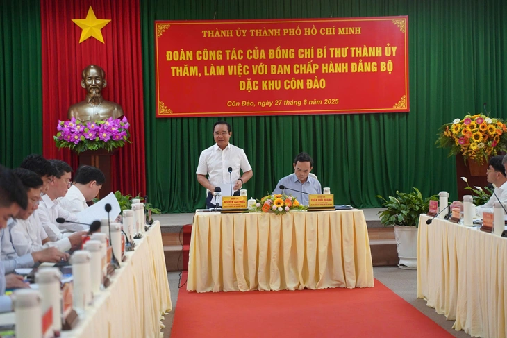 Bí thư Trần Lưu Quang: Côn Đảo cần quan tâm đến tài chính xanh, tín chỉ carbon, taxi điện - Ảnh 4.