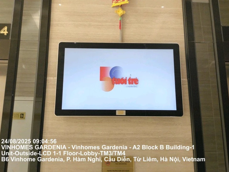 Logo kỷ niệm 50 năm thành lập báo Tuổi Trẻ có mặt ở các tòa nhà tại Hà Nội, TP.HCM, Đà Nẵng - Ảnh 10. báo Tuổi Trẻ - Ảnh 1.