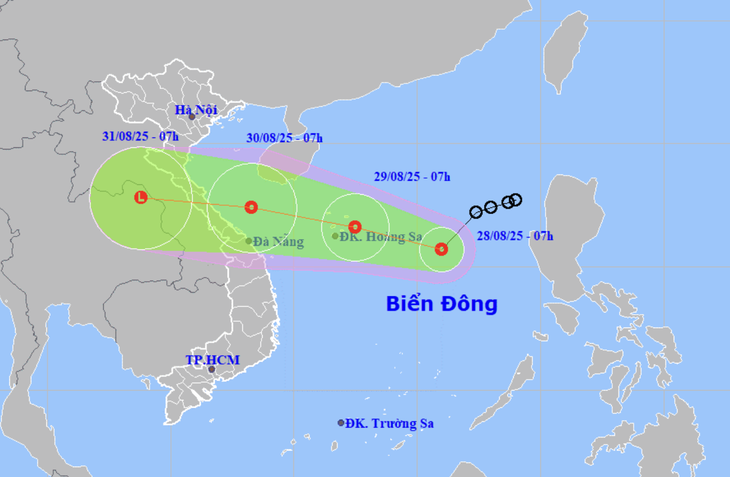 áp thấp nhiệt đới - Ảnh 1.