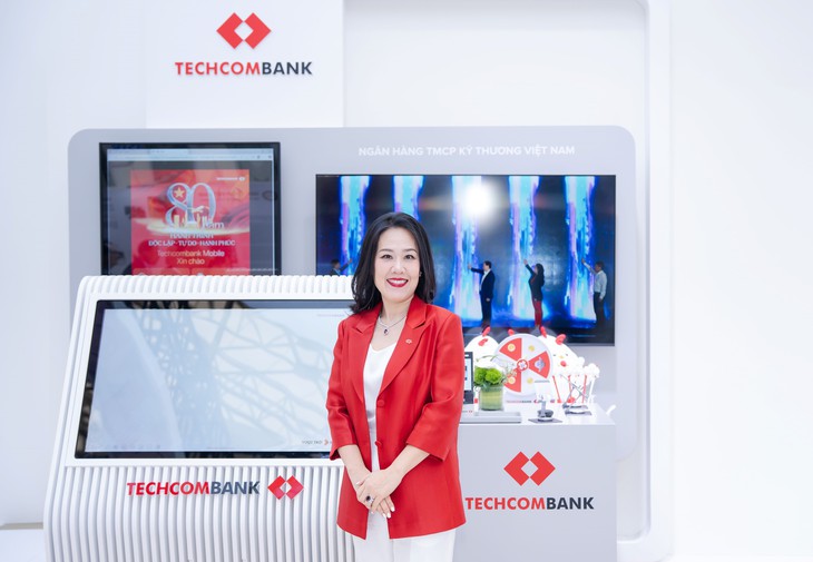 Techcombank ghi dấu ấn tại 'Triển lãm thành tựu đất nước' - Ảnh 2.